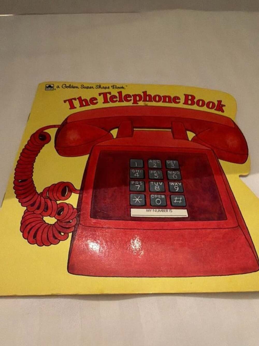 The Telephone Book (A Golden Super Shape Book) - Maida Silverman: